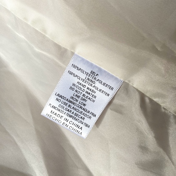 NWOT Faux fur light beige cardigan/jacket - Picture 6 of 7